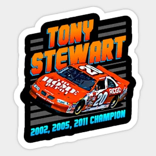 Tony Stewart 20 Legend Sticker